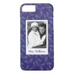 Add Your Photo | Purple Butterflies iPhone 8/7 Case