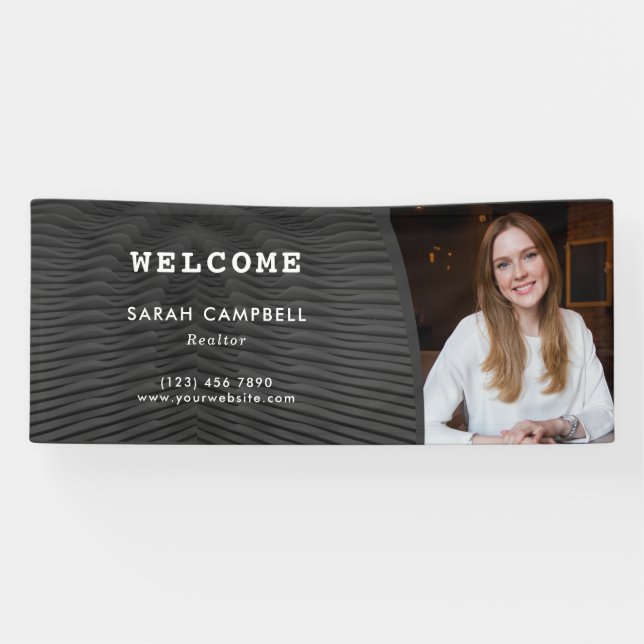 Add Your Photo Real Estate Business Banner (Horizontal)