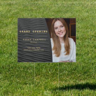 Add Your Photo Real Estate Business Sign