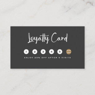 Add Your Photo Real Estate Consultant Loyalty Card