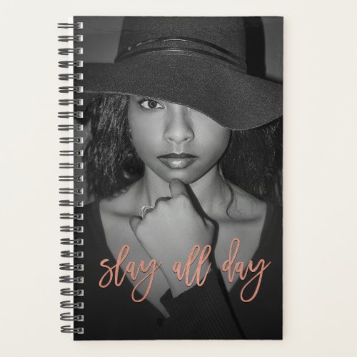 Add Your Photo Slay All Day Trendy Planner