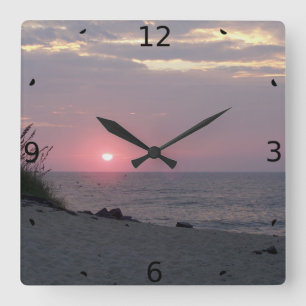 ADD YOUR PHOTO SQUARE WALL CLOCK