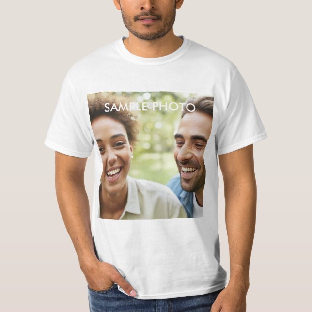 Add Your Photo T-Shirt (Front)
