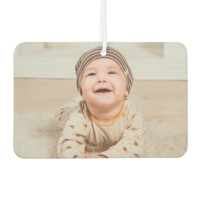 Add Your Photo & Text Custom Air Freshener (Front)