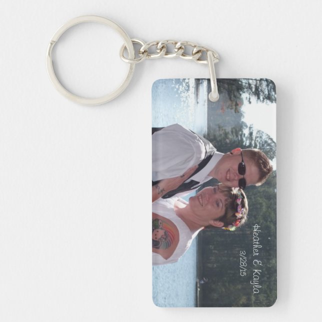 Add your photos keychain (Front)