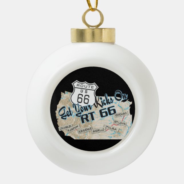 add your photos rt 66 ornament 2 (Front)