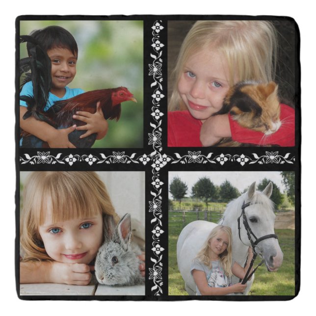 ADD YOUR PHOTOS TRIVET (Front)