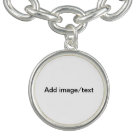 Add your picture and/or words clip on charm