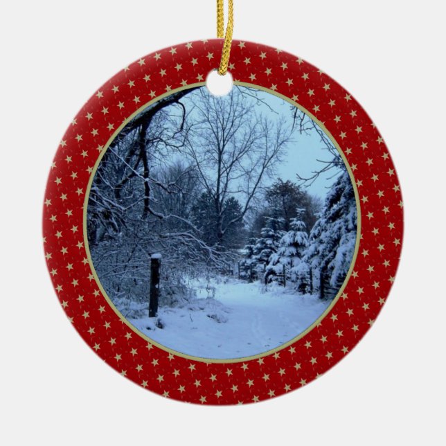 Add Your Picture Ornament (Front)
