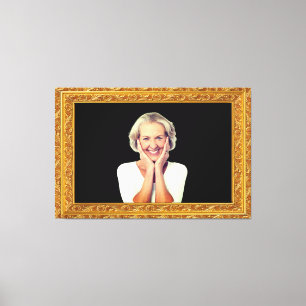 Add Your Portrait, Family Photo,... Personalized  Canvas Print