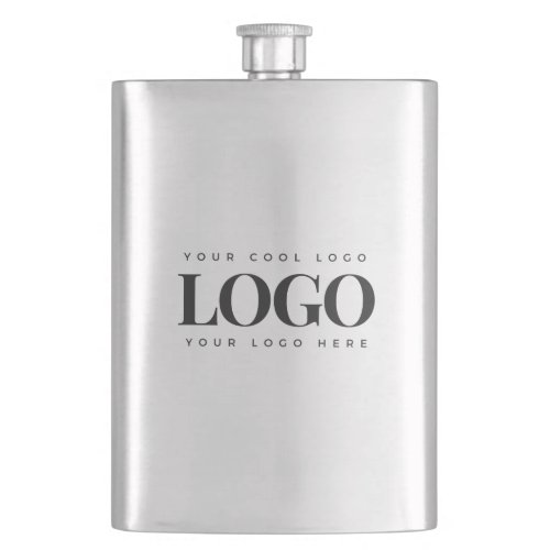 Add Your Rectangle Business Logo Simple Minimalist Flask