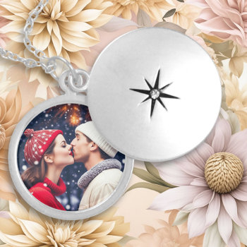 Add Your Romantic Flirty Picture To This Locket Necklace by TimefortheHolidays at Zazzle
