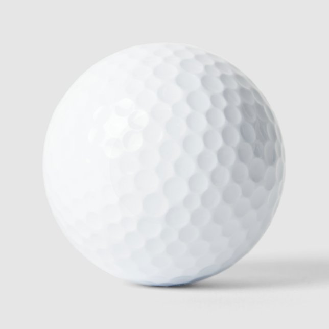Add Your Round Circle Logo Golf Balls (Front)
