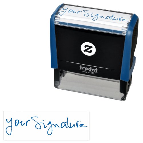 Add Your Signature Self_inking Stamp