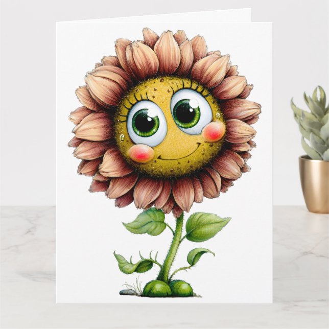 Add your special message  card (Small Plant)