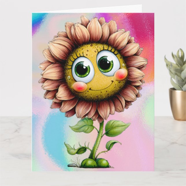 Add your special message  card (Small Plant)