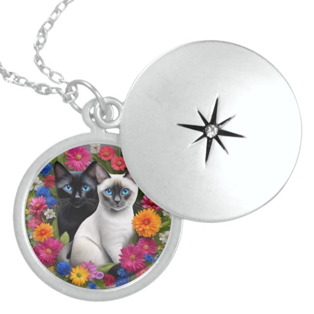 Add Your Special Photo Sterling Silver Necklace (Front)