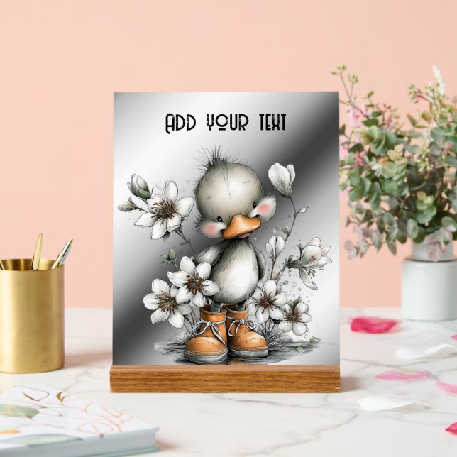 Add your text acrylic sign (Wedding)