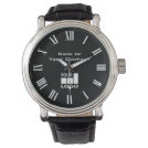 Add Your Text and Logo Antique Roman Numerals Watch Add Your Text and Logo Antique Roman Numerals Watch
