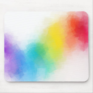 Add Your Text Colorful Abstract Art Template Mouse Pad