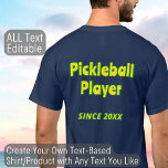 Add Your Text Create Your Own Custom Text-based T-shirt at Zazzle