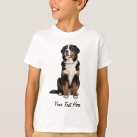 Add Your Text Custom Bernese Mountain Dog