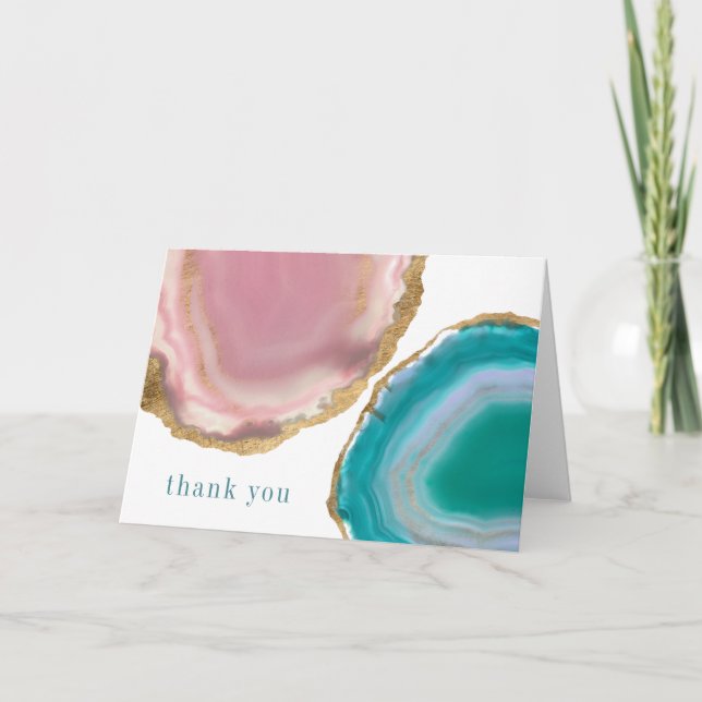 Add Your Text | Gem Stones I Card (Front)