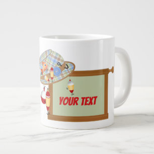 Add Your Text Gift Jumbo Mug