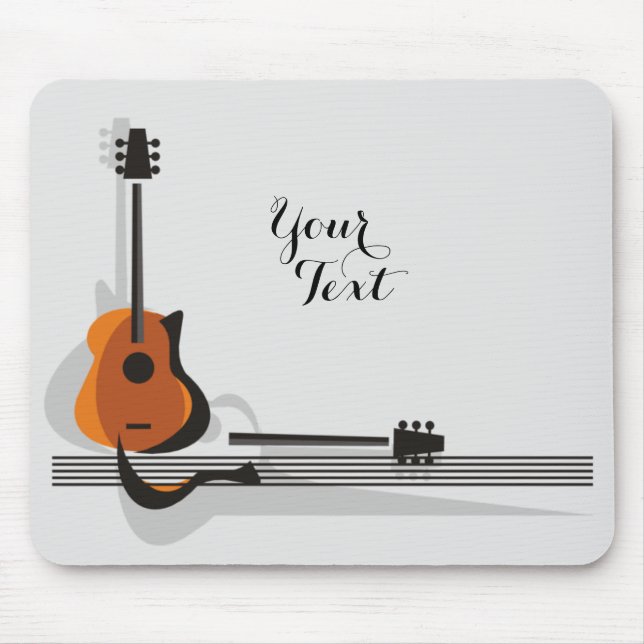 Add Your Text-Mousepad Mouse Pad (Front)
