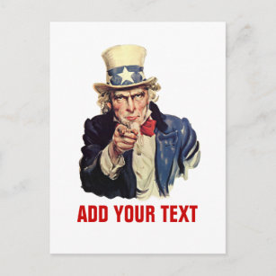 Add Your Text Postcard