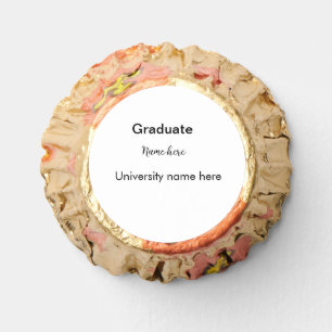 add your text simple graduate add school name cong reese's peanut butter cups
