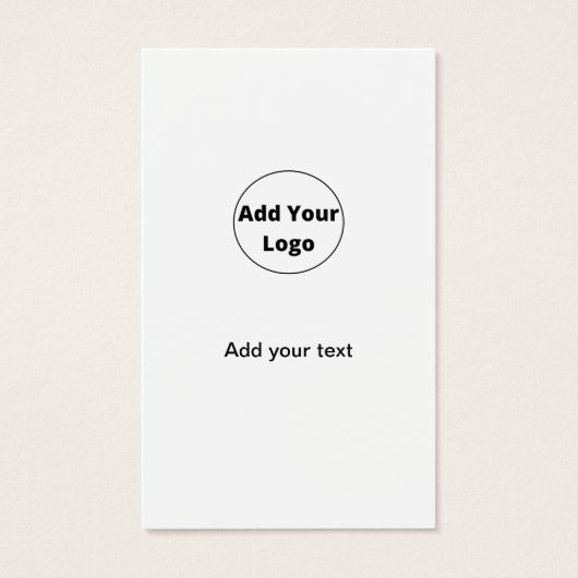 add your text simple minimal custom add your logo (Front)