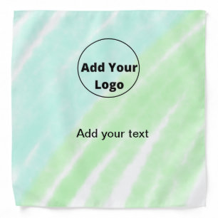 add your text simple minimal custom add your logo bandana