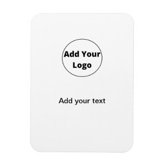 add your text simple minimal custom add your logo magnet