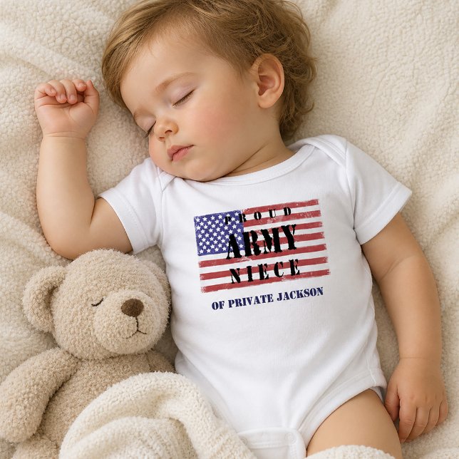 Add Your Uncle's Name Proud Army Niece Shirt (Add Your Uncle's Name Proud Army Niece Shirt)