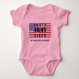 Add Your Uncle's Name Proud Army Niece Shirt