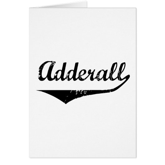 Adderall Cards (Front)