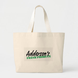 Adderson's Fresh Produce Large Tote Bag