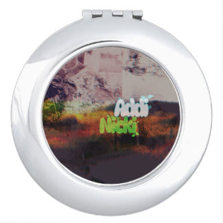 Addi Nicki Album Cover Artwork Compact Mirror