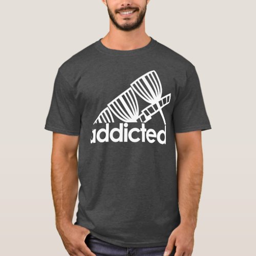 Addicted Baskets Funny Disk Golf T_Shirt