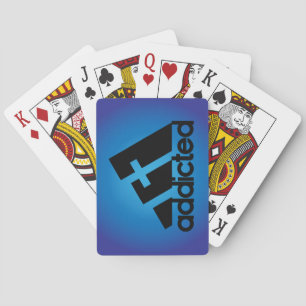 Addicted Black Poker Cards