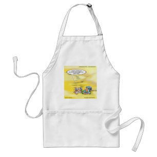 Addicted To Coffee By Londons Times Cartoons Adult Apron