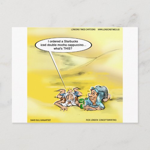 Addicted To Coffee By Londons Times Cartoons Postcard