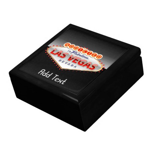 Addicted to Las Vegas Nevada Funny Sign Gift Box