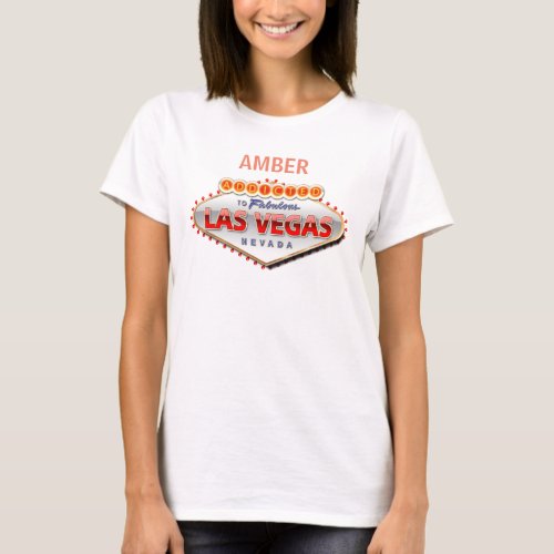 Addicted to Las Vegas Nevada Funny Sign T_Shirt