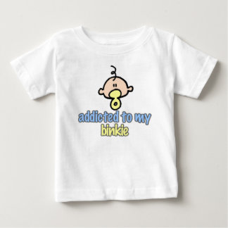 Addicted to my blinkie (Boy) Baby T-Shirt