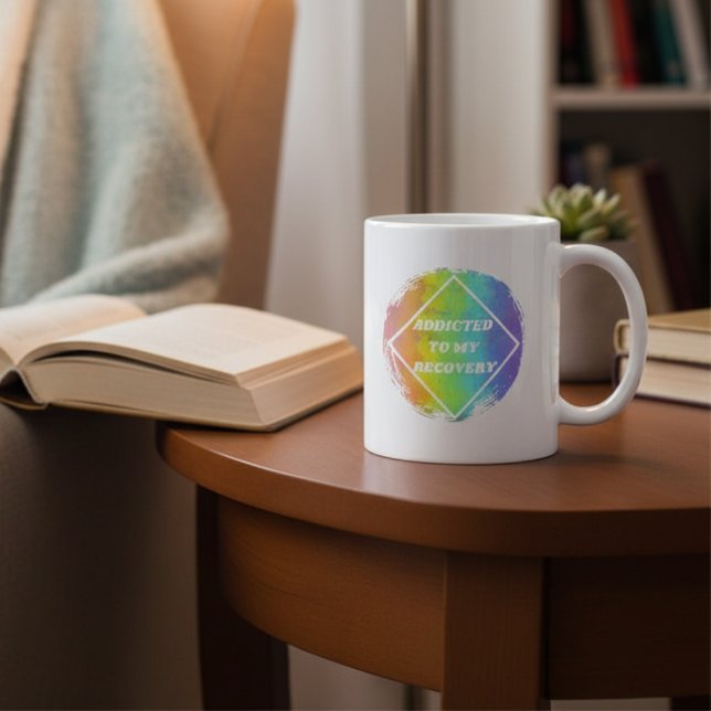 Addicted To My Recovery Coffee Mug (Creator Uploaded)