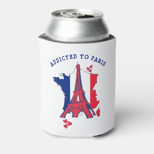ADDICTED TO PARIS Monogram Can Cooler