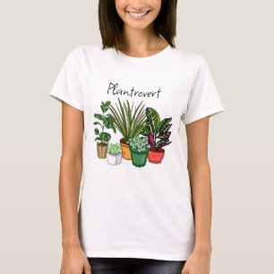 Addicted to Plants   Plantrovert T-Shirt