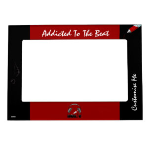 Addicted To The Beat Magnetic Picture Frame